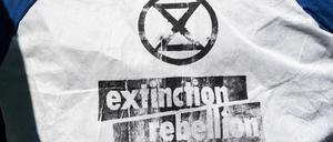 Logo der Gruppe „Extinction Rebellion“