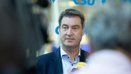 Der bayerische Ministerpräsident und CSU-Chef Markus Söder. 