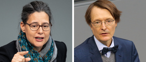 Zwei, die an die Spitze wollen: Scheer und Lauterbach