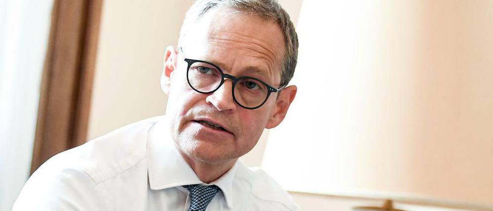 Michael Müller (SPD), Berlins Regierender Bürgermeister