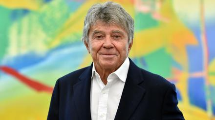 Kunstförderer. Frieder Burda vor einem Werk Gerhard Richters.