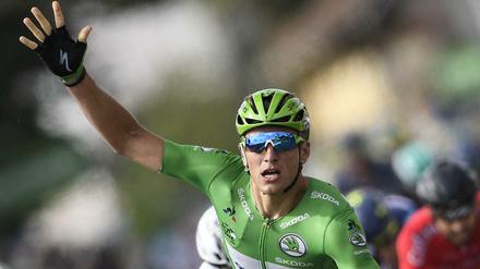 Grün steht ihm. Allerdings nimmt der Sprinter Marcel Kittel in diesem Jahr gar nicht an der Tour de France teil. Panini stört das nicht.