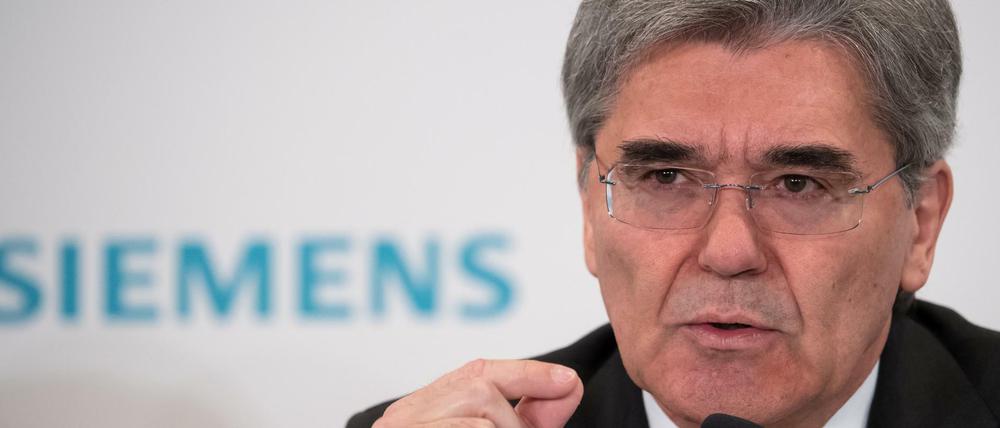 Siemens-Chef Joe Kaeser. 