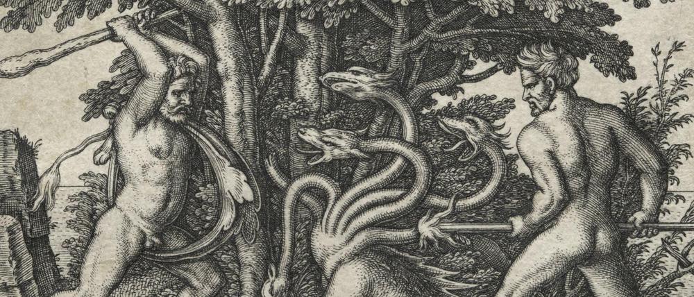 Die Original-Hydra wurde mächtig attackiert - unter anderem von Herakles. Aber nicht vergessen: Der Kopf in der Mitte ist unsterblich.
