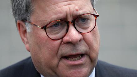 William Barr, Justizminister der USA.