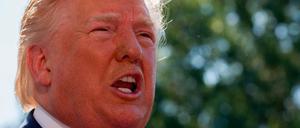 Donald Trump, wie man ihn kennt: direkt und laut.