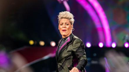 Pink bei ihrem Auftritt in Berlin.