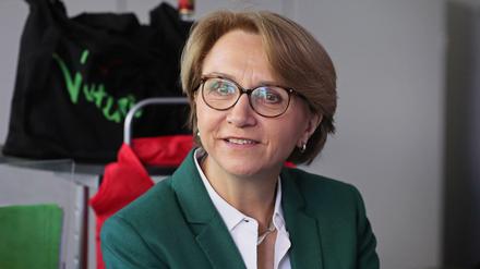 Die Französische Botschafterin in Berlin, Anne-Marie Descotes.