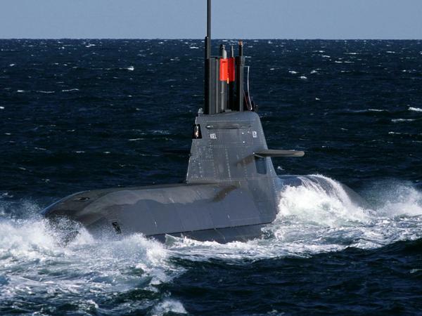 Hightech mit Brennstoffzellenantrieb: Die U-Boot-Klassen 212 A und 214 der Howaldtswerke-Deutsche Werft AG (HDW) aus Kiel. (Archivbild)