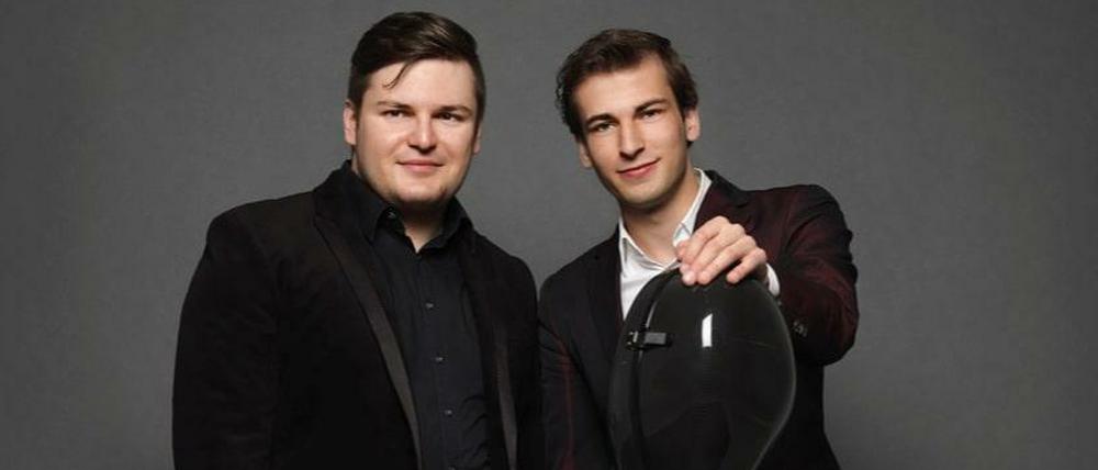 Pianist Alexander Panfilov (l.) und Christoph Croisé am Violoncello.