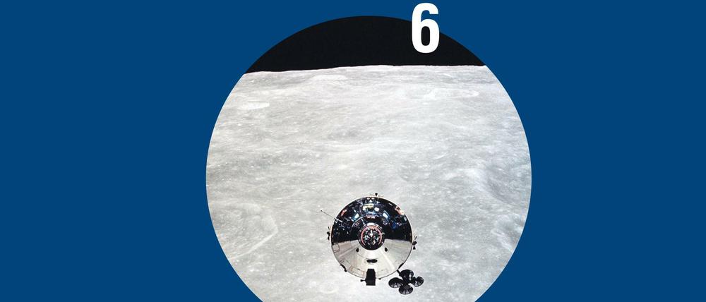 Kommandomodul von Apollo 10. Es hätte nicht viel gefehlt, und es wäre mit ein Mann Besatzung zur Erde zurückgekehrt.