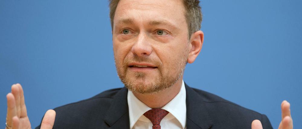 FDP-Vorsitzender Christian Lindner.
