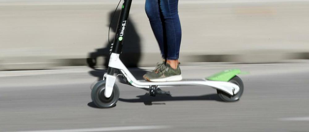 In Großbritannien sind sogenannte E-Scooter nicht für den Straßenverkehr zugelassen.