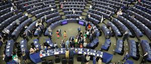 Wahl im Europäischen Parlament.