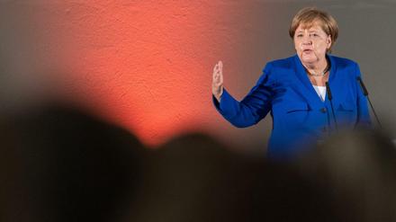 Bundeskanzlerin Angela Merkel (CDU). 
