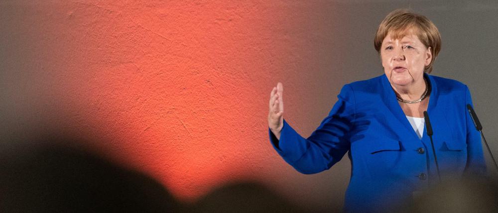 Bundeskanzlerin Angela Merkel (CDU).