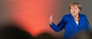 Bundeskanzlerin Angela Merkel (CDU). 
