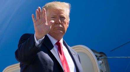 Donald Trump sagt, in ihm gebe es keinen Funken Rassismus.