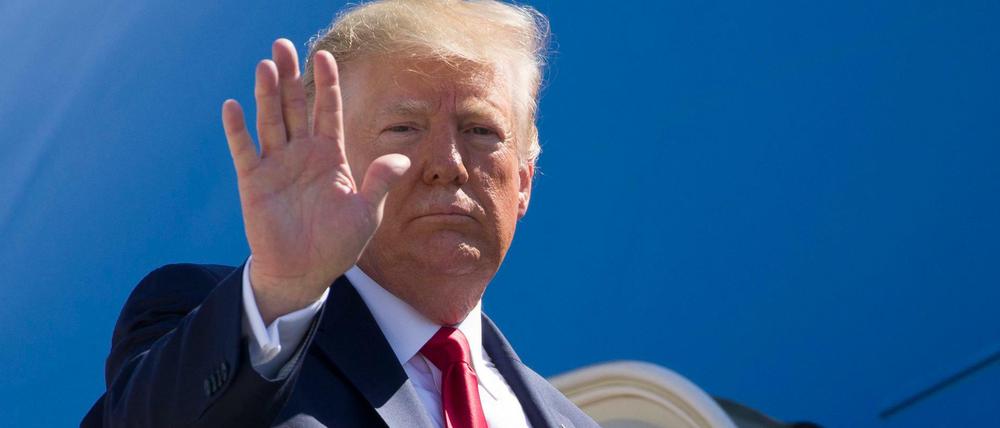 Donald Trump sagt, in ihm gebe es keinen Funken Rassismus.