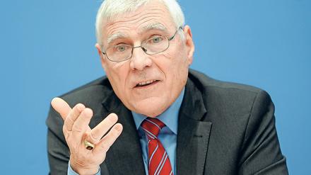 Der Schweizer Wissenschaftsmanager Dieter Imboden, der 2014 bis 2016 eine internationale Kommission zur Evaluation der Exzellenzinitiative leitete.