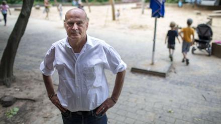 Betreiber Lothar Heer fürchtete um seine Existenz. Er hatte den Spielplatz am Alois S. selbst ausgebaut. 