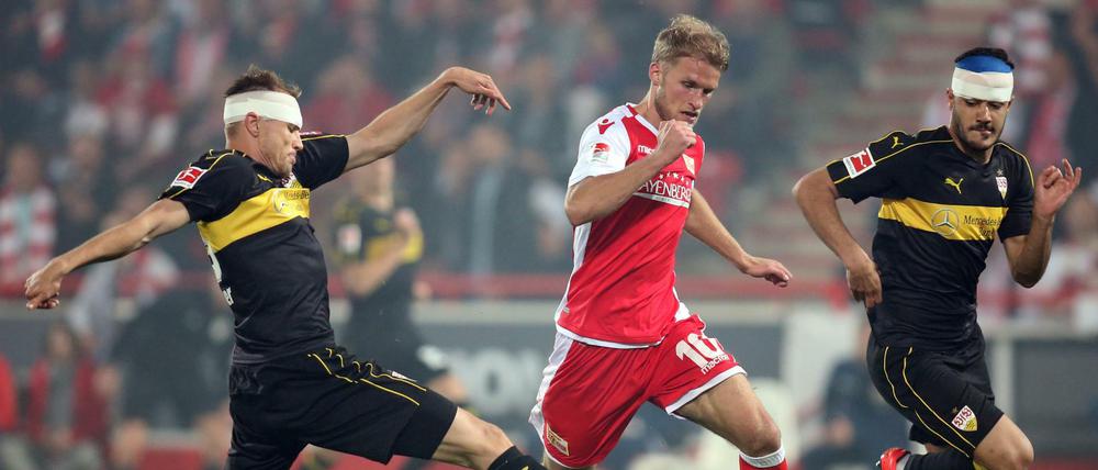 Das Rückspiel in der Bundesliga-Relegation zwischen 1. FC Union Berlin und VfB Stuttgart war nur im Bezahlfernsehen zu sehen