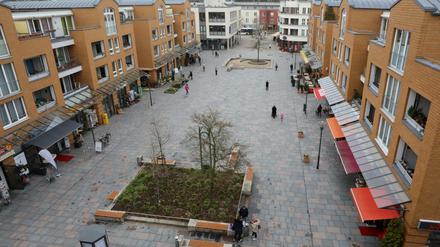Marktplatz in Kleinmachnow. (Symbolbild)