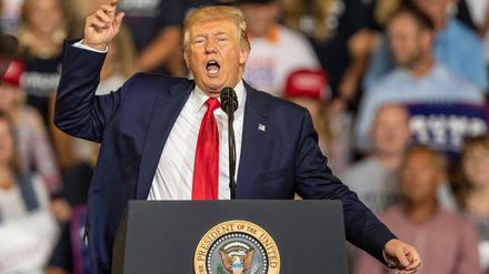 Attacke nach Attacke: US-Präsident Donald Trump lässt nicht nach.