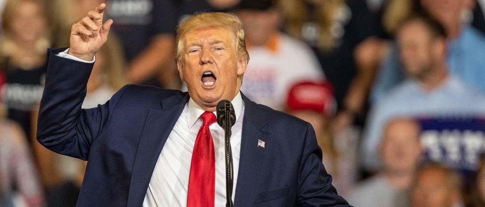Attacke nach Attacke: US-Präsident Donald Trump lässt nicht nach.