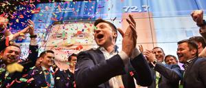 Braucht das Parlament. Wolodimir Selenski, Präsident der Ukraine.