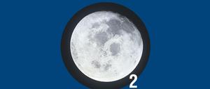 Den Mond hatten die Astronauten, wie diese Aufnahme von heute vor 50 Jahren zeigt, klar vor Augen. Verfehlen konnten sie ihn trotzdem noch.
