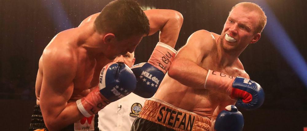 Stefan Härtel (rechts) vs. Robin Krasniqi, 11.5.2019.