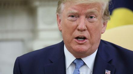 US-Präsident Donald Trump im Oval Office.