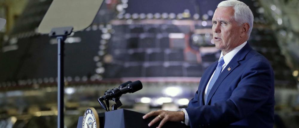 Mike Pence, US-Vizepräsident, in Cape Canaveral