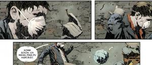 Wahn oder Wirklichkeit? Eine Szene aus „Gideon Falls“.