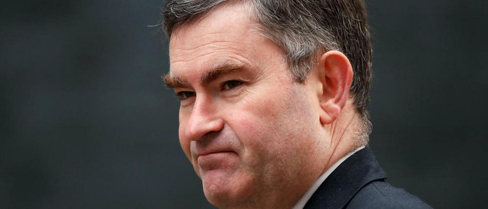 David Gauke, britischer Justizminister, will nicht Teil einer von Boris Johnson geführten Regierung sein.