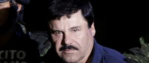 Drogenbaron Joaquin "El Chapo" Guzman nach seiner erneuten Festnahme 2016.
