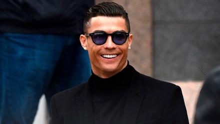 Hat gut lachen. Cristiano Ronaldo hat einen kleinen Erfolg verbucht.