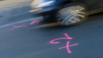 Ort des Attentats in Wächtersbach