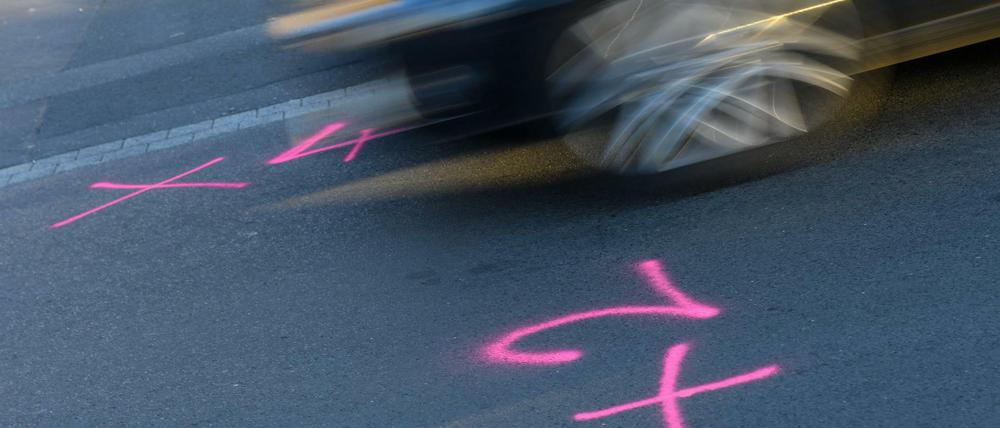 Ort des Attentats in Wächtersbach