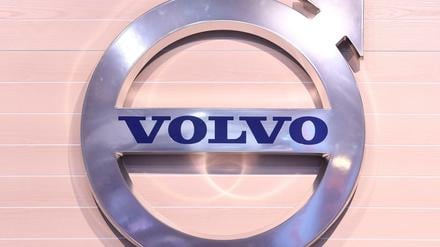 Das Logo des schwedischen Autobauers.