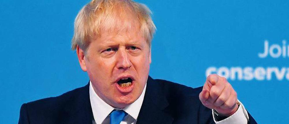 Der künftige Premier Boris Johnson verspricht Großbritannien "neue Energie".