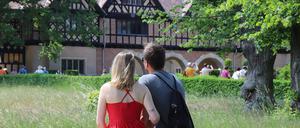 Majestätischer Anblick. Auch auf Schloss Cecilienhof haben die Hohenzollern ein Auge geworfen.
