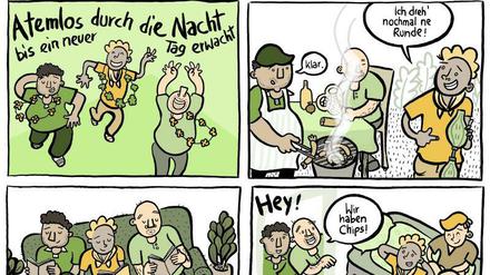 „Ach, so ist das?!“ - Martina Schradis biografische Comicserie gibt es als Buch, Wanderausstellung und online: www.achsoistdas.com.