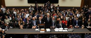 Robert Mueller vor seiner Aussage im Justizausschuss des Repräsentantenhauses.