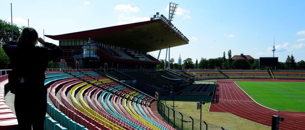Sehnsuchtsort. Im Friedrich-Ludwig-Jahn-Sportpark holte Viktoria in der vergangenen Saison den Berliner Landespokal.