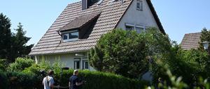 Das Wohnhaus von Stephan Ernst in Lohfelden, einer Gemeinde im Landkreis Kassel.