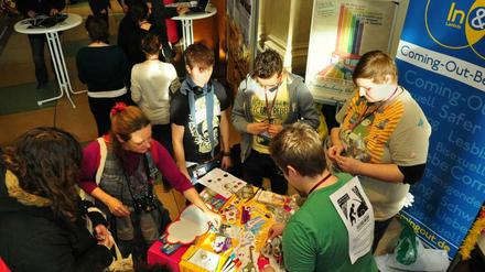 Coming-Out-Beratung im Lambda-Jugendzentrum.