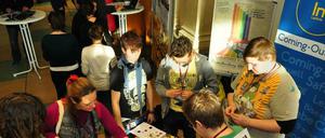 Coming-Out-Beratung im Lambda-Jugendzentrum.