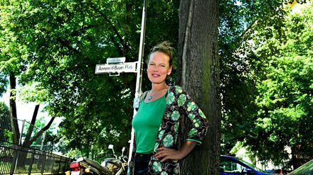  Als der Bezirk vor neun Jahren für den Platz direkt am Ostkreuz einen neuen Namen suchte, schlug Amrei Bauer ihre Mutter vor.